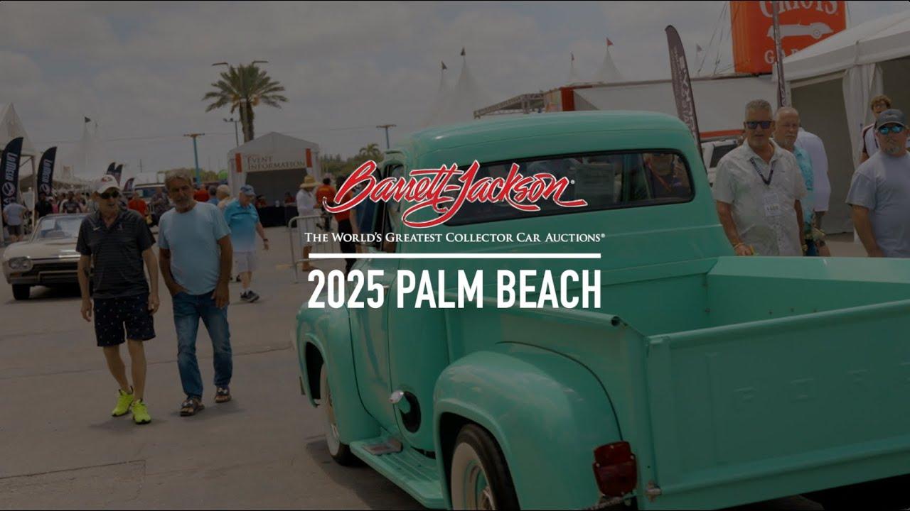 Join us at the South Florida Fairgrounds - BARRETT-JACKSON 2025 PALM BEACH AUCTION